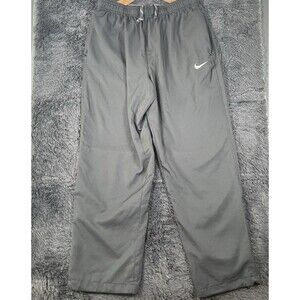 Nike Dri-Fit Anthracite Running Training Pants Men's Size XL Gray Gym Activewear